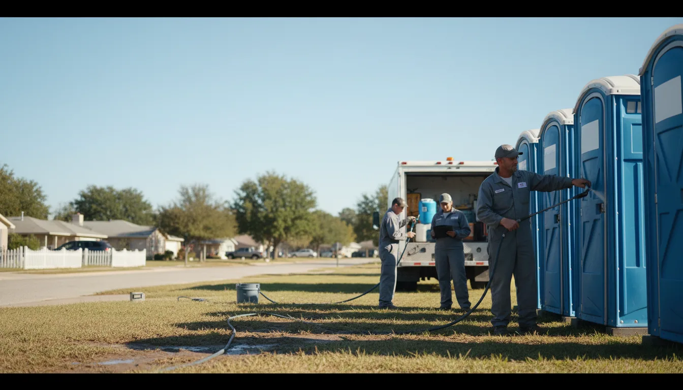 Long-Term Portable Toilet Rental in Liberty, NC near me